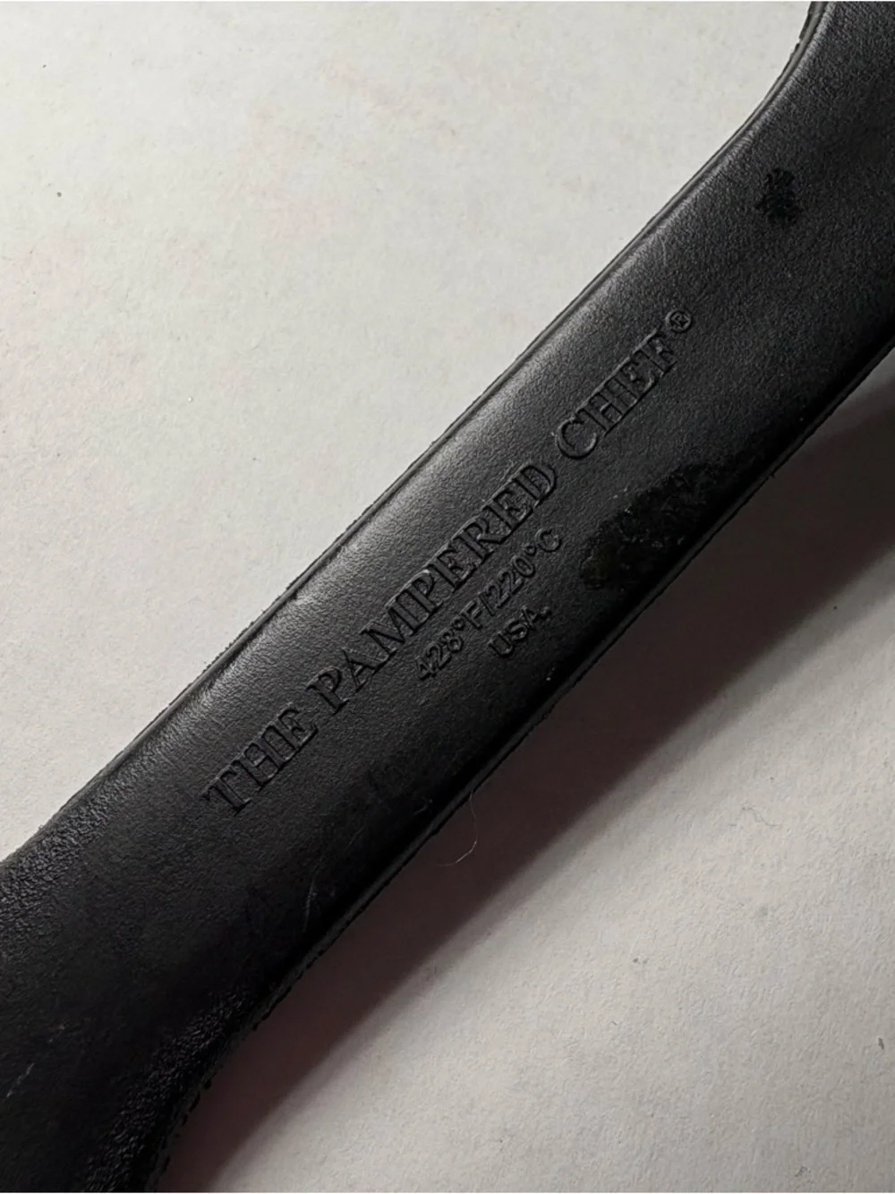 Pampered Chef Slotted Plastic Nylon Serving Cooking Spoon Kitchen Utensil